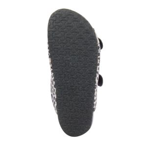 Women`s Flat Slippers MODA IN PELLE-25041OPAAL  WHITE BLACK 62