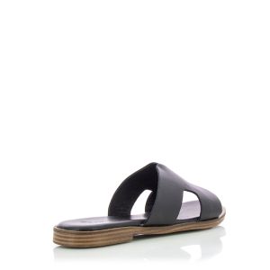 Women`s Flat Slippers CARLO FABIANI-51.066  BLACK