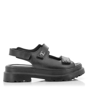 Women`s Flat Sandals CARLO FABIANI-182.018  R08 BLACK