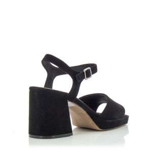 Woman`s Heeled Sandals TAMARIS-1-1-28374-20 001  BLACK