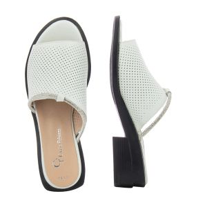Slippers On Heels CARLO FABIANI-211.6667  WHITE