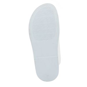 Women`s Flat Slippers VERANO-030.24.059  ALL WHITE