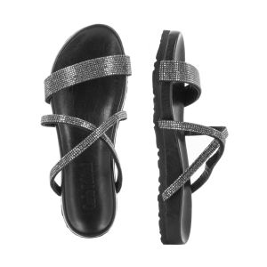 Women`s Flat Slippers CARLO FABIANI-57766-OLD черен
