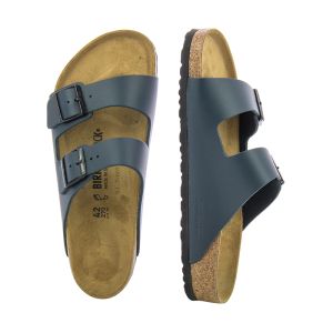 Men`s Comfort Slippers BIRKENSTOCK-51151 ARIZONA NL-BLUE