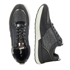 Women`s Sneakers TAMARIS-1-1-23732-21  BLACK/PEWTER