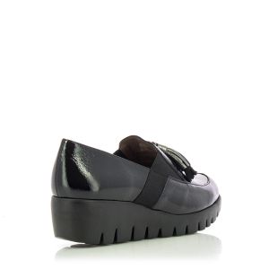 Women`s Platform Shoes WONDERS-C-33254 CANDY NEGRO