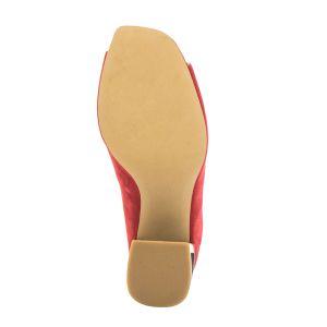 Women`s Slippers On CARLO FABIANI-64013-SS19 червен