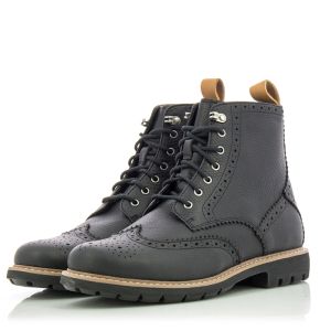 Men`s Boots CLARKS-26134857 BATCOMBE LORD BLACK