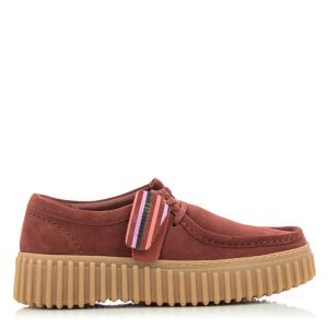 Women`s Daily CLARKS-26173851 TORHILL BEE CHESTNUT SUEDE
