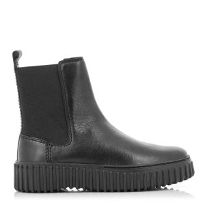 Women`s Flat Ankle Boots CLARKS-26173858 TORHILL MAPLE BLACK