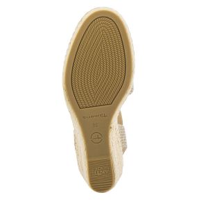 Women`s Sandals On Platform TAMARIS-1-1-29603-20 909  LIGHT GOLD