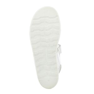 Women`s Flat Sandals VAGANBIND-3934-183 silver