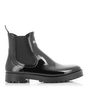 Women`s Rubber Boots HUGO-50498397 TABITA RAIN BOOTIE BLACK