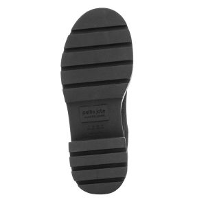 Women`s Flat Ankle Boots PETITE JOLIE-PJ6792 KNIT/J-LASTIC  BLACK/SOLA BLACK