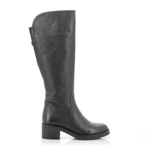 Women`s Heeled Boots CARLO FABIANI-107726 FLOATER BLACK