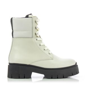 Women`s Boots HUGO-50504680 KRIS_LACEUPBOOTIE_LT  OPEN WHITE