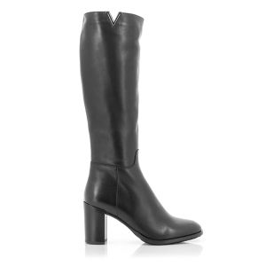 Women`s Heeled Boots CARLO FABIANI-969-3654 BLACK