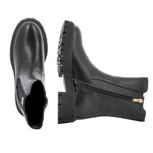 Women`s Boots PATRIZIA PEPE-PPJ804.31 -NERO/PLATINO