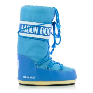Women`s Sports Ankle Boots MOON BOOT-14004400 ICON NYLON ALASKAN BLUE