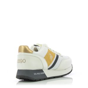 Women`s Sneakers U.S. POLO-NOBIW002W/BNY3 -WHITE