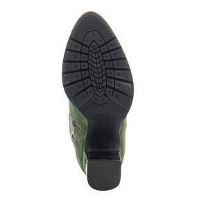 Women`s Heeled Boots CARLO FABIANI-59381-AW18 зелен