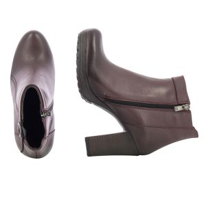 Women`s Boots On CARLO FABIANI-60125-AW18 бордо