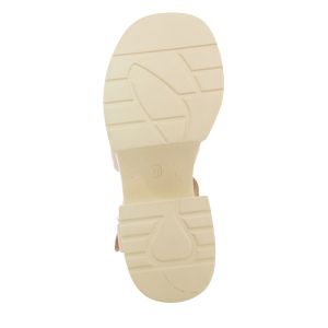 Women`s Sandals On Top CARLO FABIANI-252-29900 TRENDY LOW PUDRA