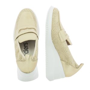 Women`s Platform Shoes WONDERS-G-6624 COSLADA CREAM