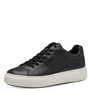Women`s Sneakers TAMARIS-1-23736-42-003 BLACK LEATHER