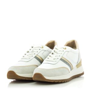 Womwn`s Sneakers GEOX-D3500A 298 D DESYA WHITE/OFF WHITE