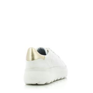 Womwn`s Sneakers GEOX-D35TCB 298 D SPHERICA EC4.1 WHITE/GOLD