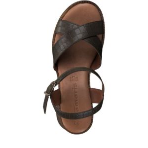 Woman`s Sandals On Top TAMARIS-1-28022-42-712 OLIVE STRUCT