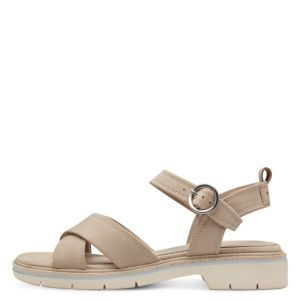 Women`s flat sandals Tamaris-1-28209-42-341 TAUPE