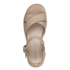 Women`s flat sandals Tamaris-1-28209-42-341 TAUPE