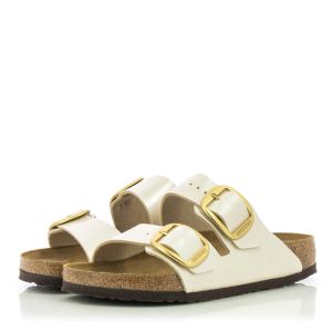 Дамски Чехли Комфорт BIRKENSTOCK-1020032 ARIZONA BIG BUCKLE GRACEFUL PEARL WHITE