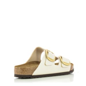 Дамски Чехли Комфорт BIRKENSTOCK - 1020032 ARIZONA BIG BUCKLE GRACEFUL PEARL WHITE