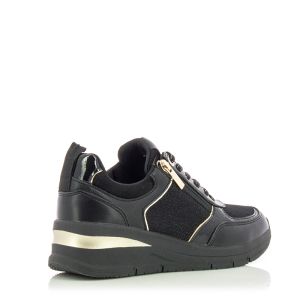 Women`s Sneakers TAMARIS-1-23721-42-048  BLACK/GOLD