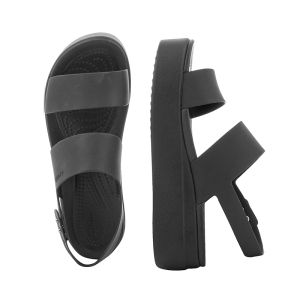 Дамски Сандали На Платформа CROCS-206453 BLACK/BLACK