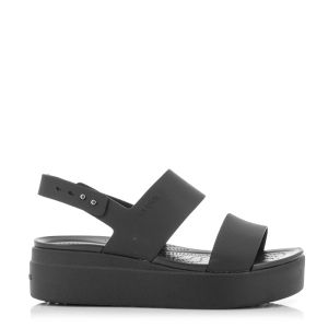 Дамски Сандали На Платформа CROCS - 206453 BLACK/BLACK