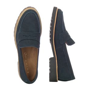 Дамски Лоуфър WIRTH - 14352 KAMIK NUBUCK BLUE COMB 104