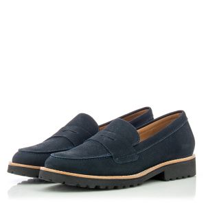 Дамски Лоуфър WIRTH - 14352 KAMIK NUBUCK BLUE COMB 104