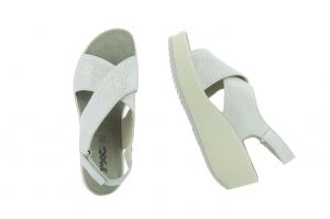 Дамски сандали на платформа IMAC - 107830-argento/greyss18