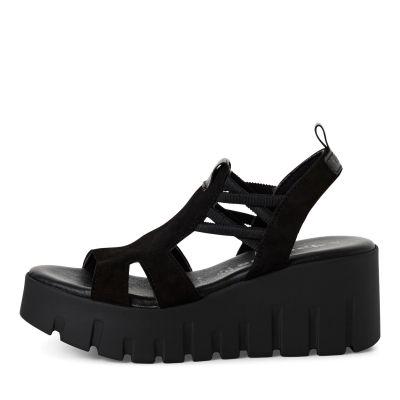 Women`s Sandals On Platform TAMARIS-1-28717-44-001 BLACK