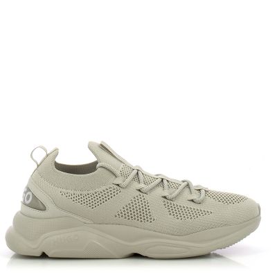 Мъжки Сникърс HUGO-50541684 LEON RUNN KN OPEN BEIGE